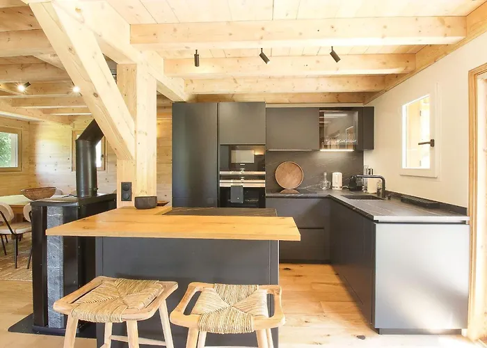 Bechar Le Magnifique- Garden - Sauna & Jacuzzi Chalet Les Houches