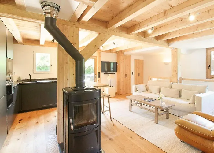 Bechar Le Magnifique- Garden - Sauna & Jacuzzi Chalet Les Houches