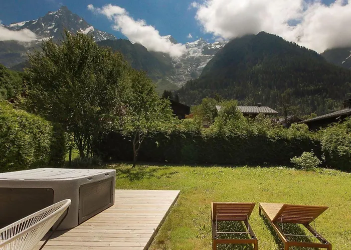 Chalet Bechar Le Magnifique- Garden - Sauna & Jacuzzi Les Houches